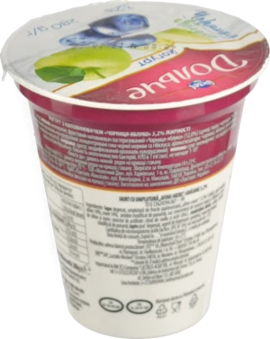 Йогурт Дольче 280г чорниця яблуко 3.2%