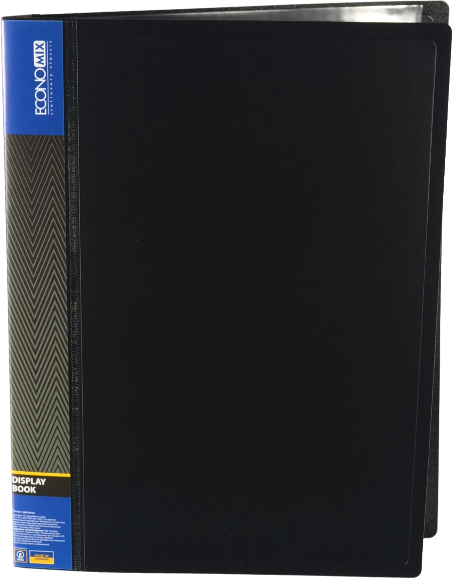 Папка-дісплей  Economix 10 страниц в асорт. E30601
