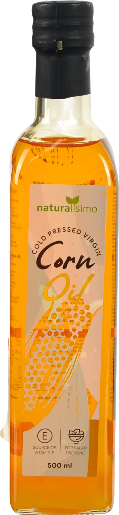 Олія кукурудзяна холодного пресування с б 500мл ТМ Bio Naturalis