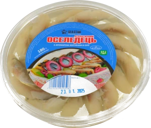 Оселедець Seastar 180г  з ароматом копченя в олії