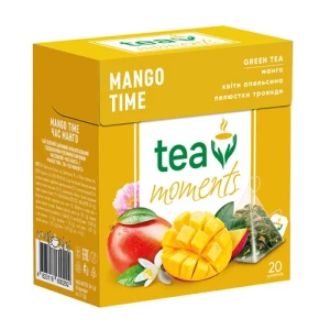 Чай Tea Moments 1.7г час мангоa зелений байховий