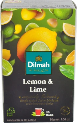 Чай Dilmah 20п лимон лайм