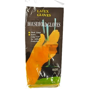 Рукавички гумові розмір L