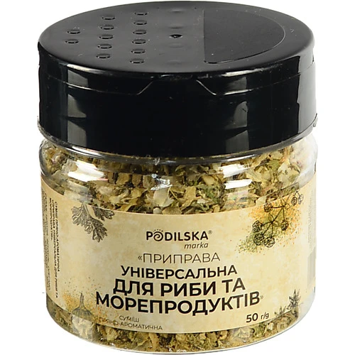 Приправа Подільська Марка 50г універсальна д.риби та морепродуктів