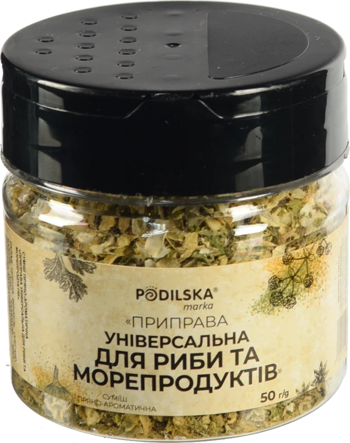 Приправа Подільська Марка 50г універсальна д.риби та морепродуктів