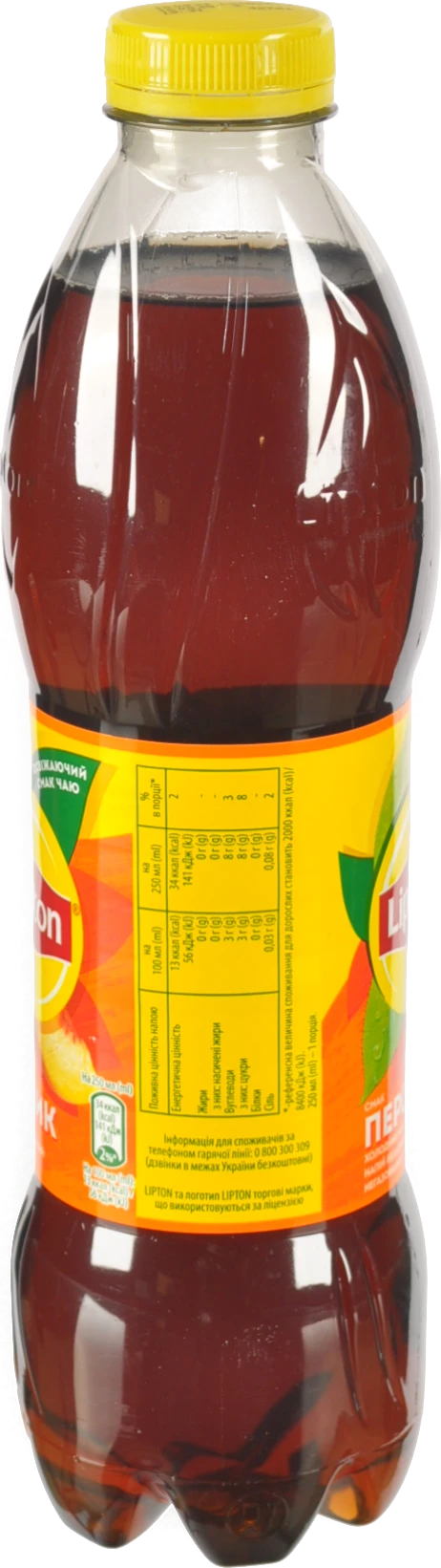 Чай холодний чорний Персик Lipton п/пл 1л