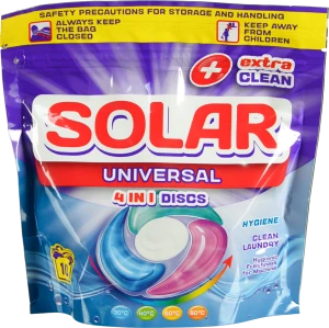 Капсули для прання Solar 10шт універсальні зіп п.