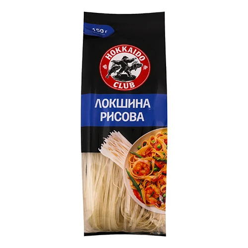 Локшина рисова Хоккайдо Клуб 150г вермішель