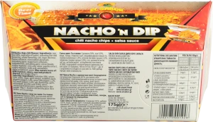 Чіпси EL Sabor 175г beer time начос чілі і соус сальса