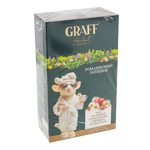 Чай Graff 15п ромашковий затишок травяний кадді
