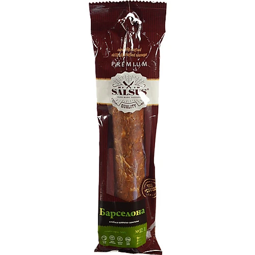Ковбаса «Salsus Барселона» копчено-запечена, вищий гатунок, 300 г