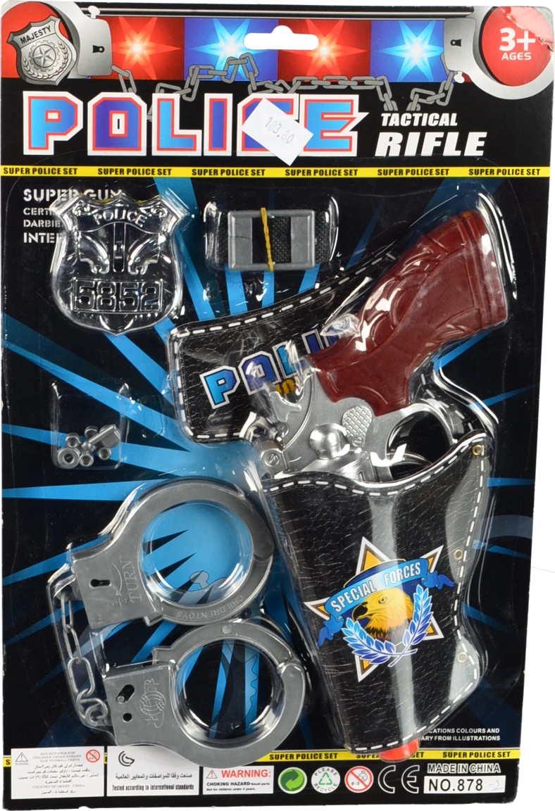 Набір ігровий для дітей від 3рок №878-2 Поліцейський патруль Maya toys 1шт