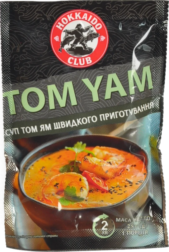 Суп швидкого приготування Tom Yam Hokkaido club м/у 25г