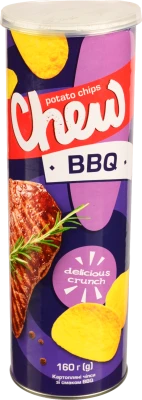 Чіпси Chew 160г bbq