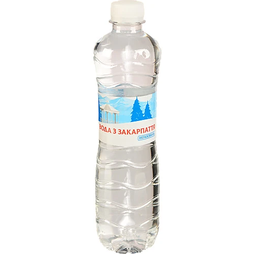 Вода Fine Waters 0.5л Закарпаття, мінеральна, газована