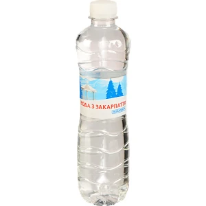 Вода Fine Waters 0.5л Закарпаття, мінеральна, газована