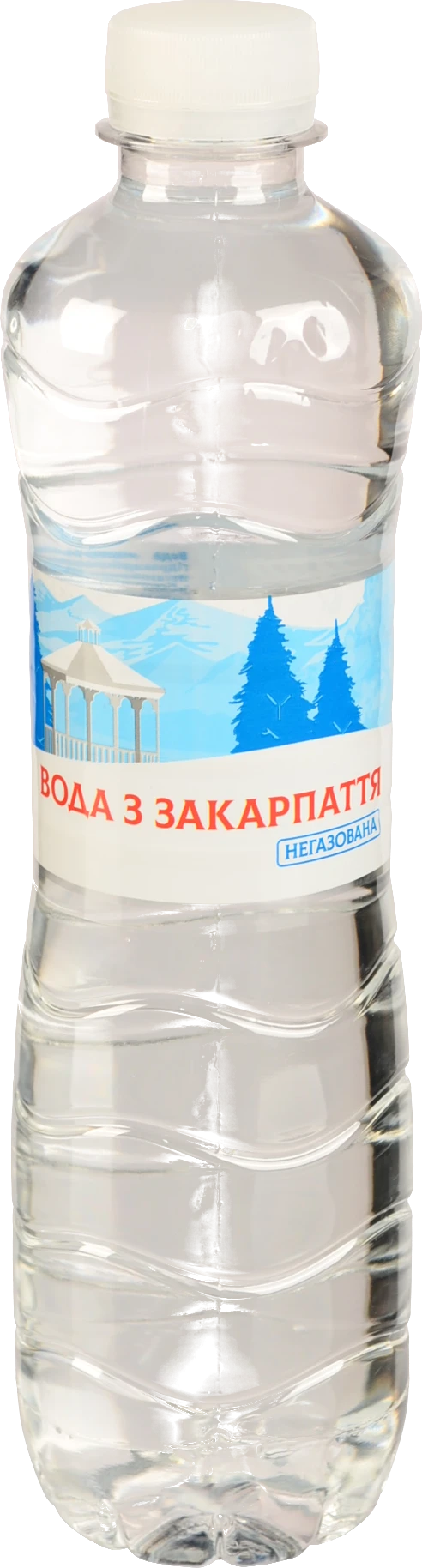 Вода Fine Waters 0.5л Закарпаття, мінеральна, газована