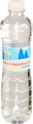 Вода Fine Waters 0.5л Закарпаття, мінеральна, газована