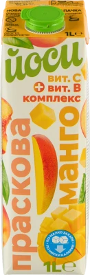 Напій Yoocy Персик-Манго+вит.С-віт.В комплекс - 1 л