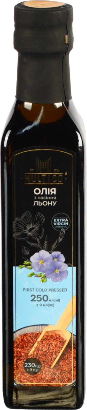 Олія Multico 250мл льняна