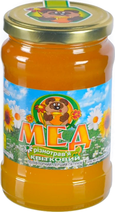 Мед Нектар 400г натуральний квiткове рiзнотрав 'я