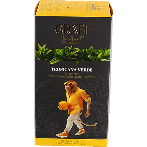 Чай Graff 20п тропічний зелений
