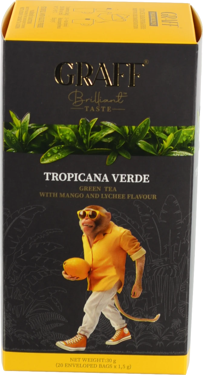 Чай Graff 20п тропічний зелений