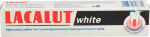 Паста зубна Alpenminze White Lacalut 75мл
