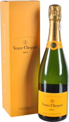 Шампанське Veuve Clicquot Yellow Label Brut 0.75л у подарунковій