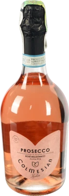 Вино ігристе Col Mesian 0.75л просеко DOC рожеве екстра сухе 11%