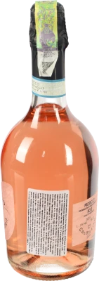 Вино ігристе Col Mesian 0.75л просеко DOC рожеве екстра сухе 11%