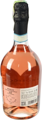 Вино ігристе Col Mesian 0.75л просеко DOC рожеве екстра сухе 11%