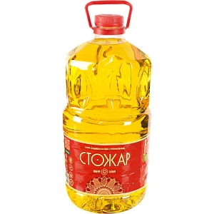 Олія Стожар 5л соняшникова раф.пет