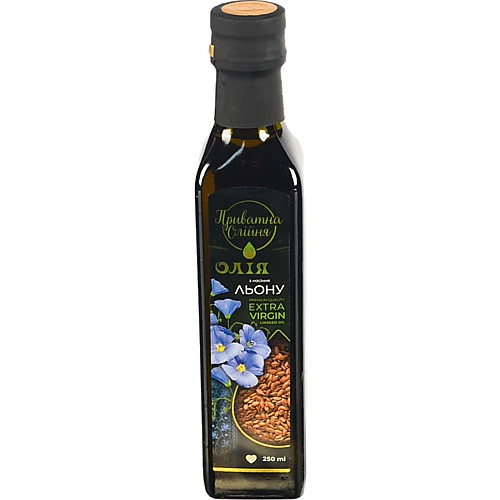 Олія Приватна олійня 250мл лляна