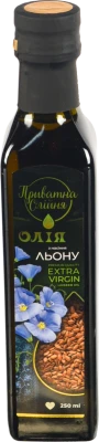 Олія Приватна олійня 250мл лляна