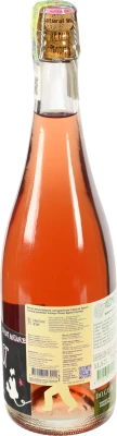 Вино Azimut 0,75 л Brut Nature – рожеве ігристе сухе