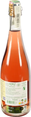 Вино Azimut 0,75 л Brut Nature – рожеве ігристе сухе