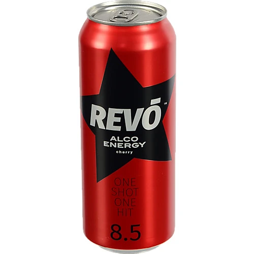 Напій слабоалкогольний Revo 0.5л 8.5% вишня