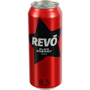 Напій слабоалкогольний Revo 0.5л 8.5% вишня
