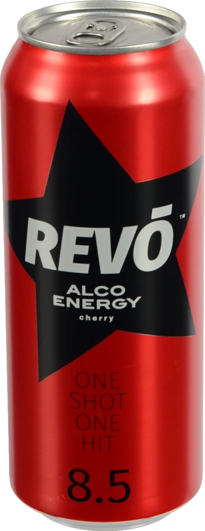 Напій слабоалкогольний Revo 0.5л 8.5% вишня