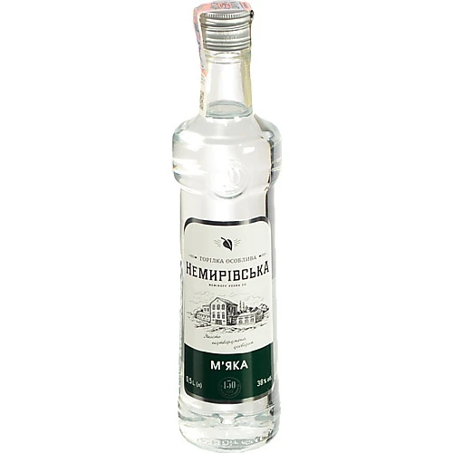 Горілка 0.5л 38% особлива М'яка Немирівська пл