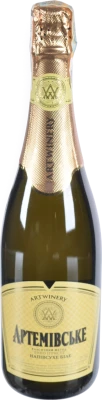 Вино ігристе 0.75л 10-13.5% біле напівсухе Артемівське Artwinery