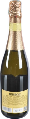 Вино ігристе 0.75л 10-13.5% біле напівсухе Артемівське Artwinery