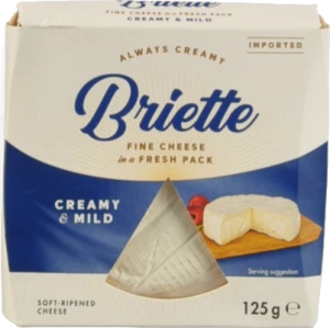 Сир 60% м'який Creamy&Mild Briette к/у 125г