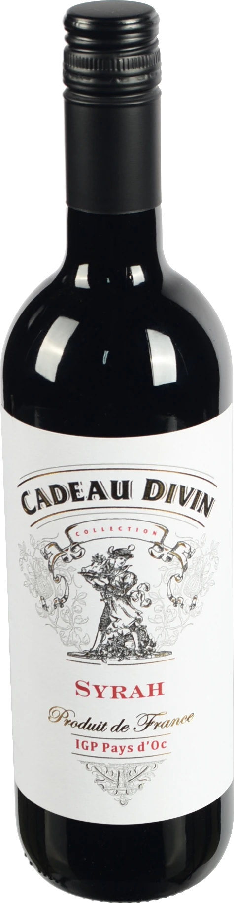 Вино Syrah IGP Pays dOc сухе черв 0.75л6 ТМ Cadeau Divin