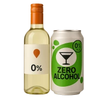 Напої безалкогольні, 0%