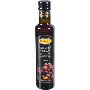 Оцет винний 6% з червоного вина Iberica с/пл 250мл