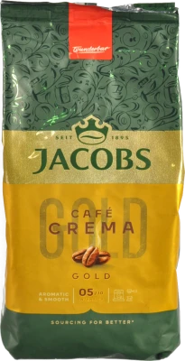 Кава Jacobs Crema Gold в зернах 500г