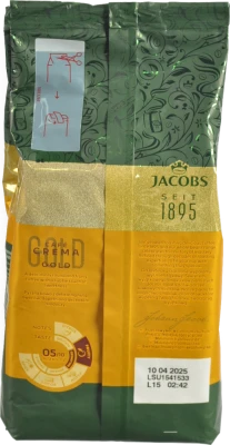Кава Jacobs Crema Gold в зернах 500г