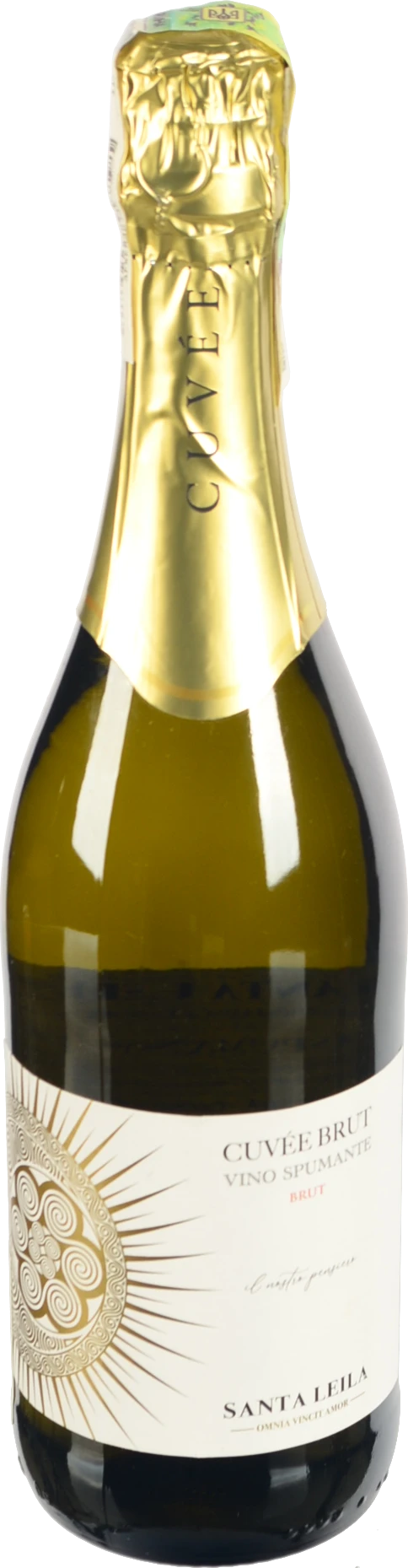 Вино ігристе Santa Leila 0.75л VS кюве брют біле 11%